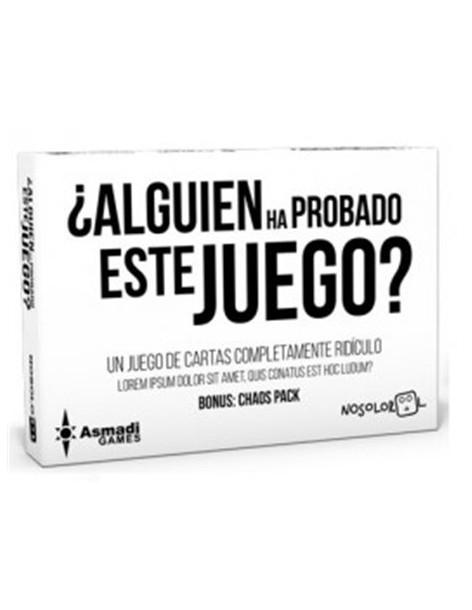 ¿Alguien ha probado este juego?  - ¿Alguien ha probado este juego? es un juego de cartas lleno de humor y de momentos absurdos,