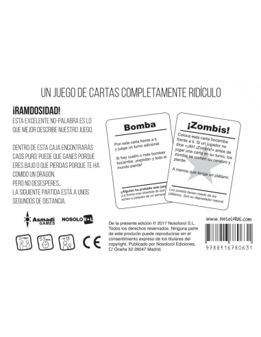¿Alguien ha probado este juego?  - ¿Alguien ha probado este juego? es un juego de cartas lleno de humor y de momentos absurdos, 