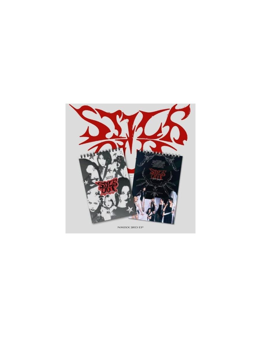 NMIXX - FE3O4: STICK OUT (3RD EP) + Applemusic Photocard  - Contenido:- Libro fotográfico de 112 páginas- Postal (1 de 6 posible