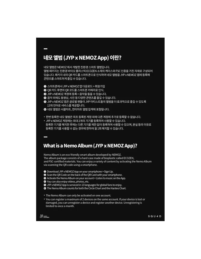 NMIXX - FE3O4: STICK OUT (3RD EP) PLATFORM ALBUM NEMO Ver.  - Contenido: - Caja - Tarjeta QR - Set de photocards (7 uds.) - Phot