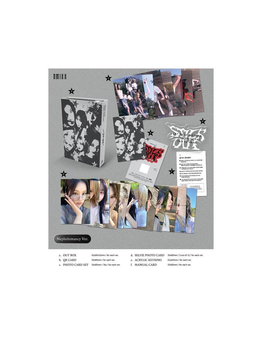 NMIXX - FE3O4: STICK OUT (3RD EP) PLATFORM ALBUM NEMO Ver.  - Contenido: - Caja - Tarjeta QR - Set de photocards (7 uds.) - Phot