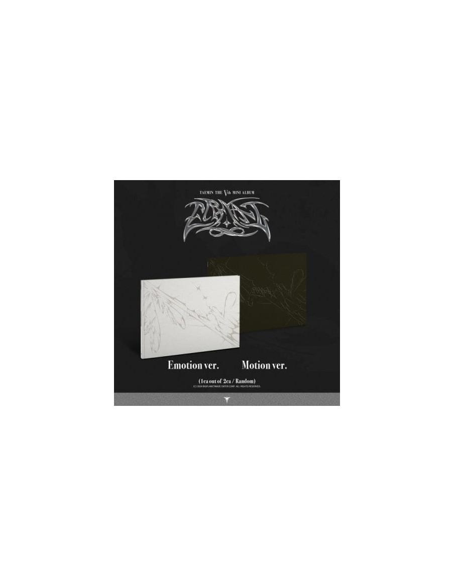 TAEMIN (SHINEE) - ETERNAL (5TH Mini Album)  - Contenido:- Libro de fotos (80 páginas)- Folleto de 8 páginas- CD- Photocards (2 d