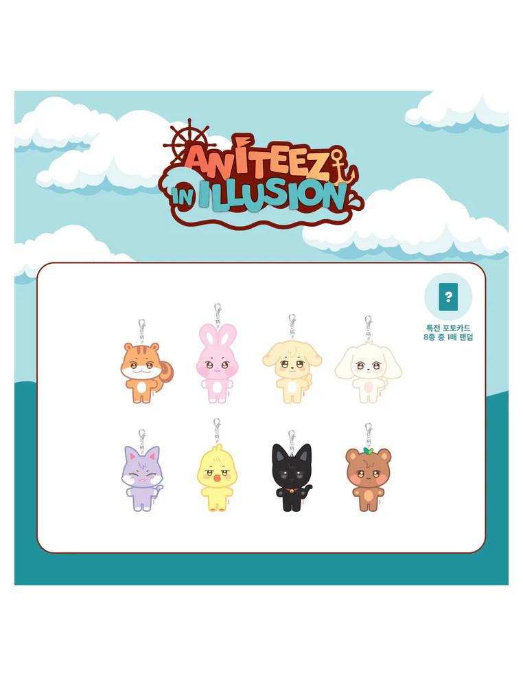 ATEEZ - JJOONGrami - ANITEEZ ADVENTURE POP-UP MD (ANITEEZ IN ILLUSION) Acrilic Keyring  - Contenido:Llavero de Jjoongrami en acr