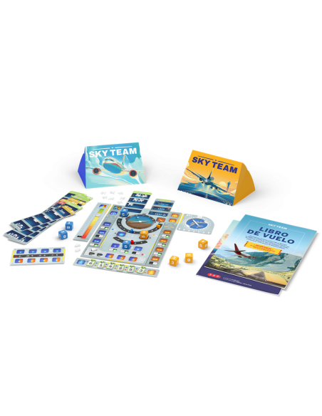 Sky Team  - ¡Preparaos para el aterrizaje!  Poneos al mando de un avión comercial ¡y convertíos en auténticos pilotos! Tendréis 