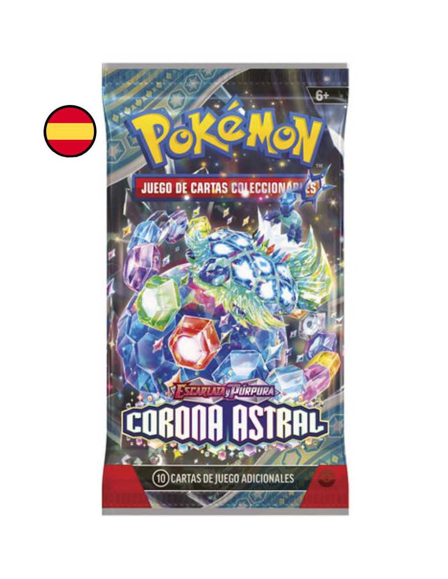 Escarlata y Púrpura 7 Corona Astral: Sobre (10 cartas) Español  - 10Escarlata y Púrpura 7 Corona Astral: Sobre (10 cartas) Españ