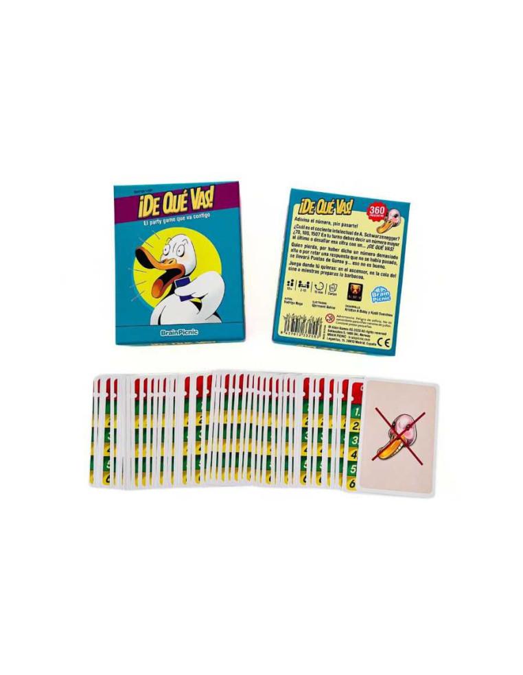¡De Que Vas!  - ¡De qué vas! es un juego de cartas en el que a través de preguntas la diversión estará asegurada. El nuevo party