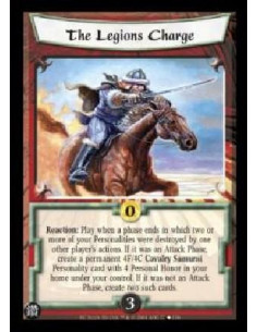 The Legions Charge  - Reaction: Play when a phase ends in which two or more of your Personalities were destroyerd by one other p