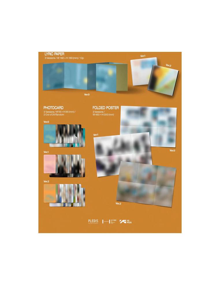 SEVENTEEN - Spill The Feels (12th Mini Album)  -  SEVENTEEN - Spill The Feels (12th Mini Album) Contenido:  Sleeve Box : 167.5 X