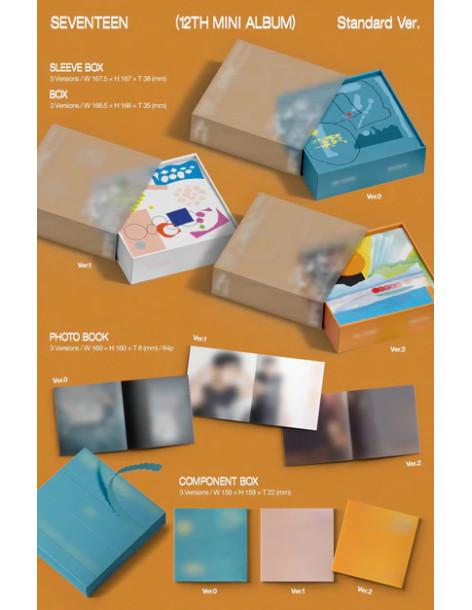 SEVENTEEN - Spill The Feels (12th Mini Album)  -  SEVENTEEN - Spill The Feels (12th Mini Album) Contenido:  Sleeve Box : 167.5 X 2