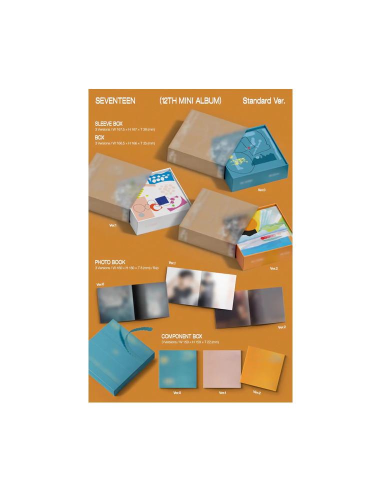 SEVENTEEN - Spill The Feels (12th Mini Album)  -  SEVENTEEN - Spill The Feels (12th Mini Album) Contenido:  Sleeve Box : 167.5 X