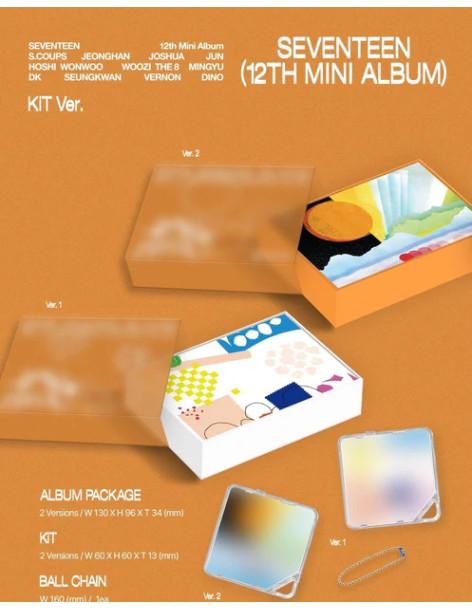 SEVENTEEN - Spill The Feels (12th Mini Album) Kit Ver.  -  SEVENTEEN - Spill The Feels (12th Mini Album) Kit Ver.Este producto e 2