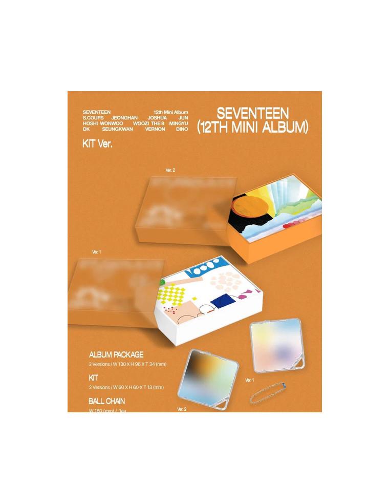 SEVENTEEN - Spill The Feels (12th Mini Album) Kit Ver.  -  SEVENTEEN - Spill The Feels (12th Mini Album) Kit Ver.Este producto e