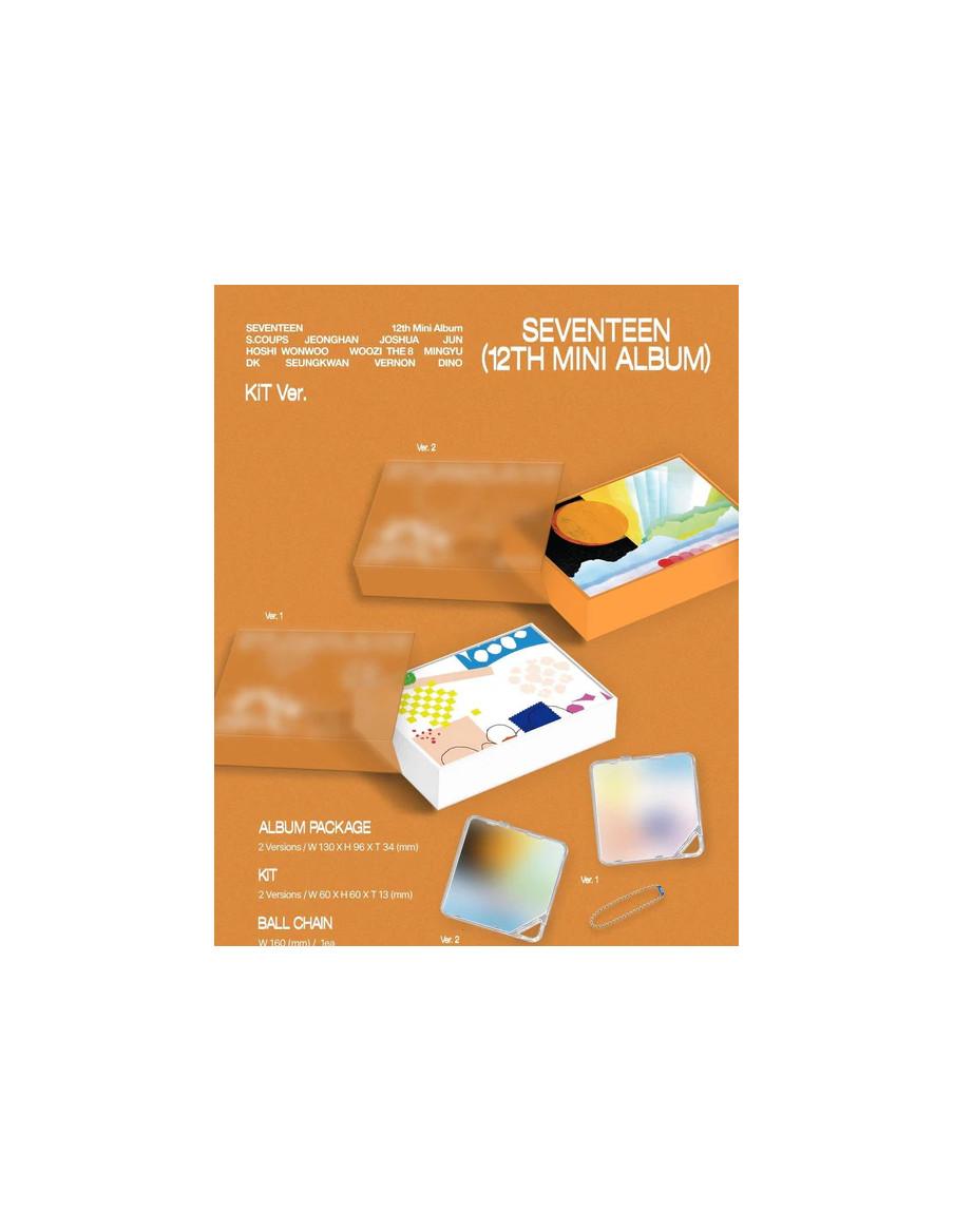 SEVENTEEN - Spill The Feels (12th Mini Album) Kit Ver.  -  SEVENTEEN - Spill The Feels (12th Mini Album) Kit Ver.Este producto e