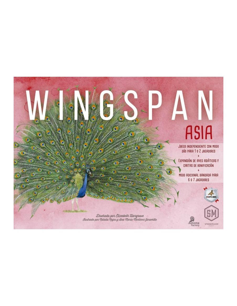 Wingspan Asia. Expansión Autojugable  - En esta tercera expansión de Wingspan le daremos la bienvenida a nuevas especies a nuest