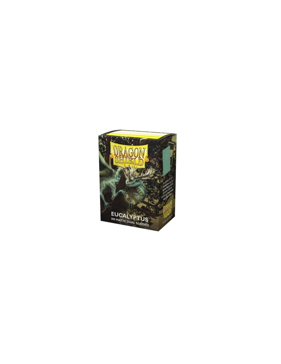 Fundas Dragon Shield Tamaño Standard (63x88mm) - Eucalyptus Dual Mate (100)  - Fundas compatibles con Magic The Gathering, Pokém