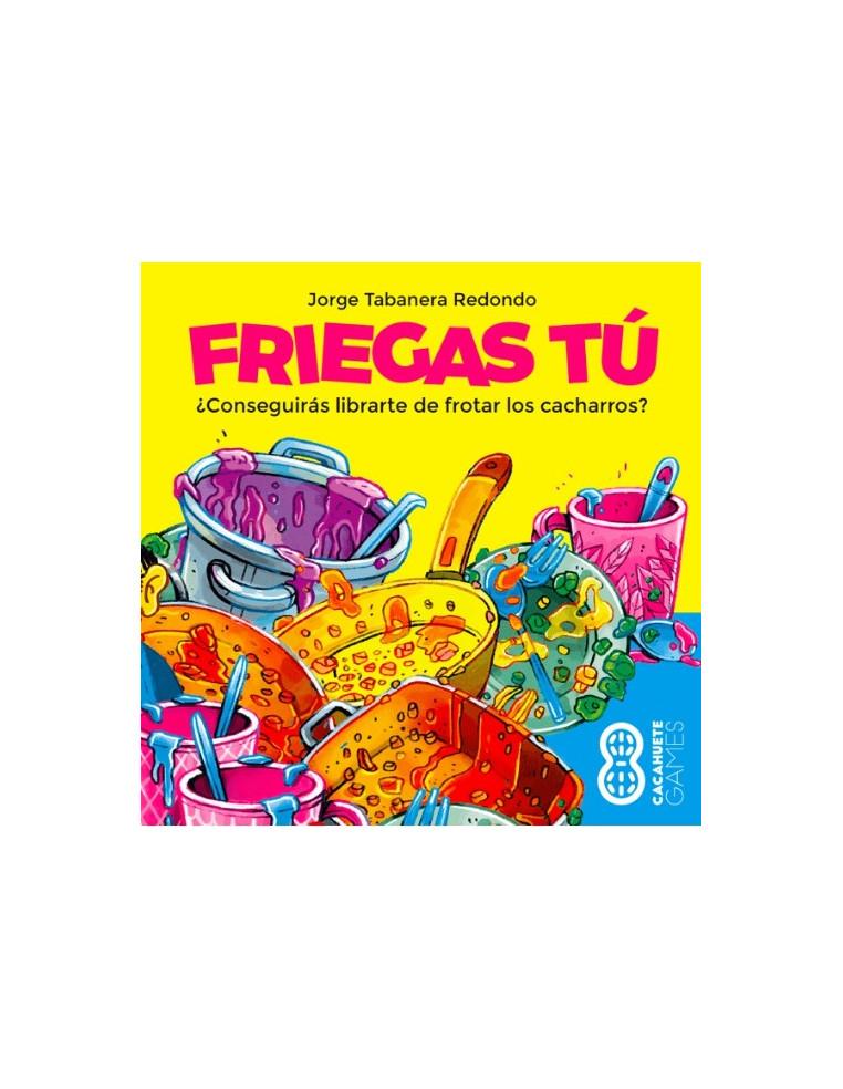 Friegas Tú  - ¿A quién le gusta lavar la loza? Juega bien tus cartas, porque si no te tocará lavar todo lo que haya dejado el re