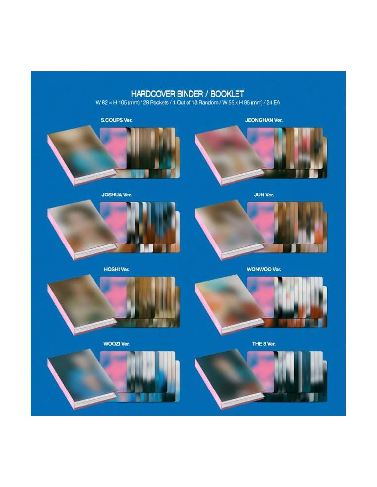 SEVENTEEN - Spill The Feels (12th Mini Album) Carat Ver.  - Contenido:  - Caja- Libro de letras (8 páginas)- CD- Mini Archivador