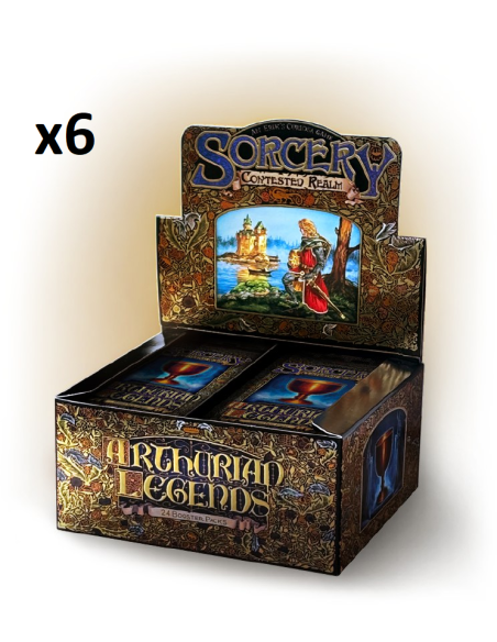 Sorcery TCG Contested Realm - Arthurian Legends: Case (6x Caja de Sobres)  - 