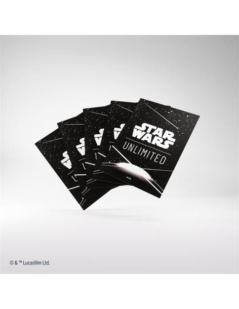 Star Wars: Unlimited - Art Sleeves: Card Back White (60)  - ¡Enriquece tu experiencia de juego y protege tus cartas con estilo!
