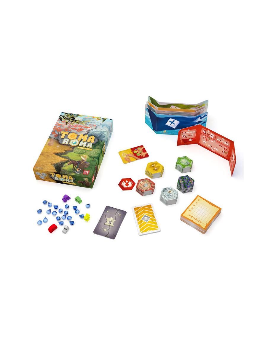 Toma Roma. Veni, Vidi, Divisi! Juego de mesa. Eclipse. Red Cat  - 