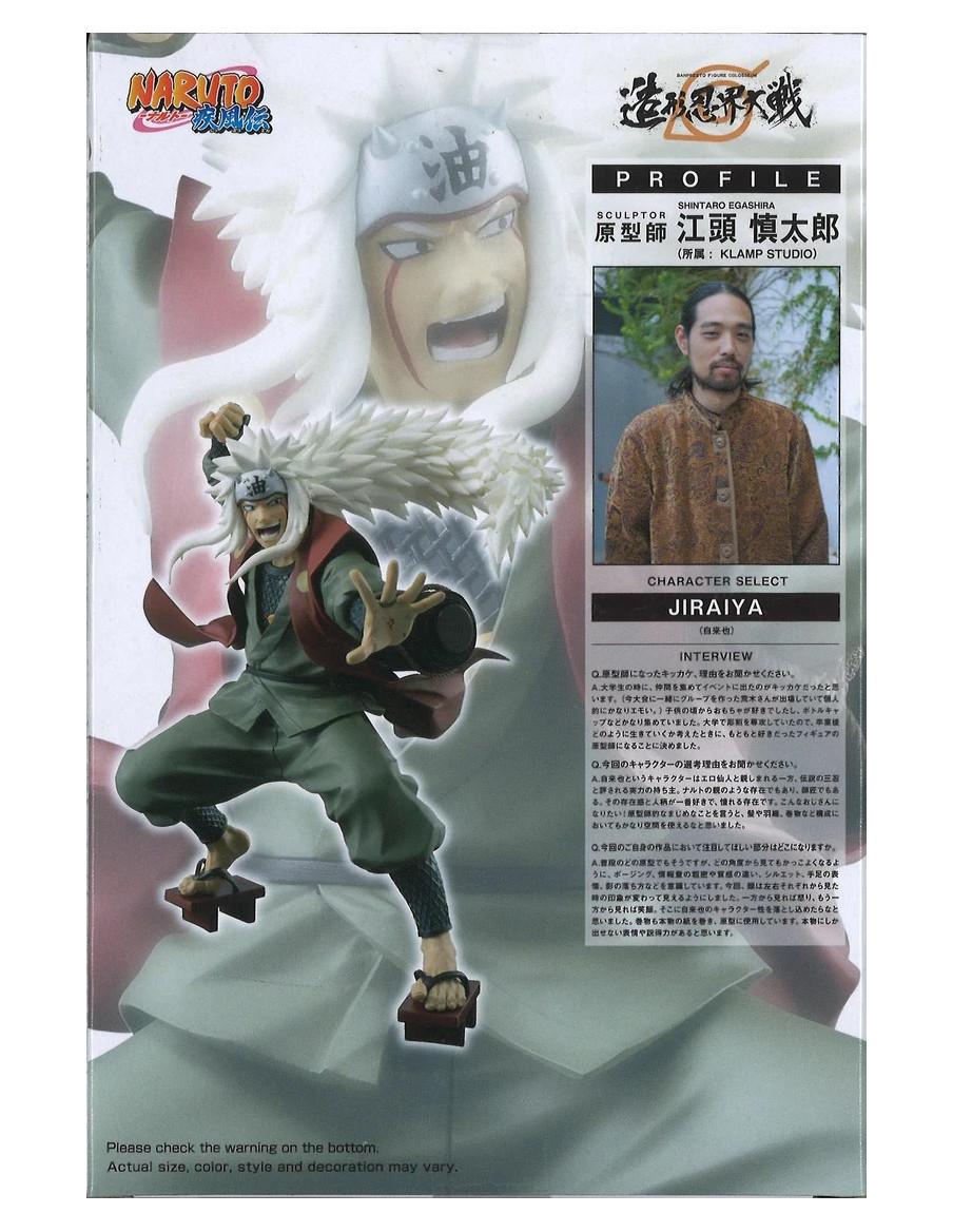 Figura Jiraiya. Naruto Shippuden. BANPRESTO  - 