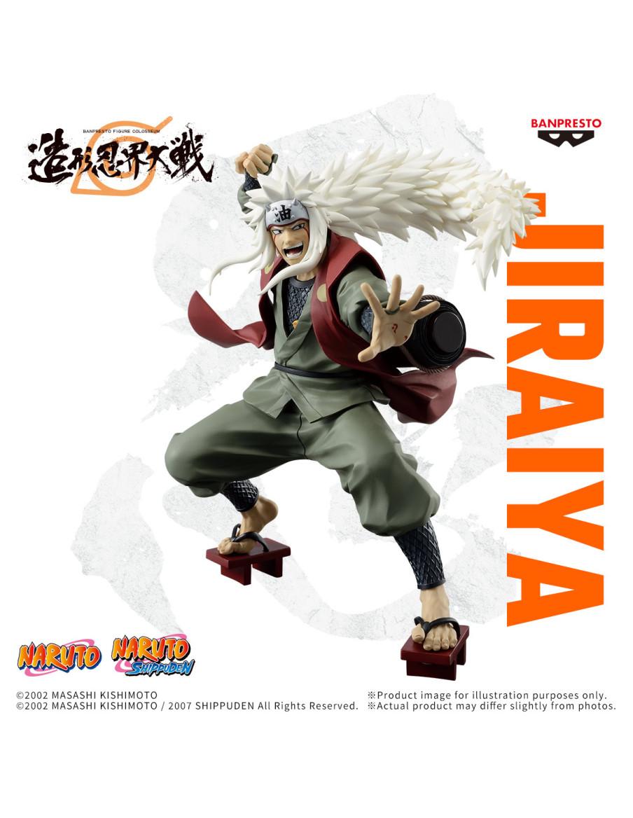 Figura Jiraiya. Naruto Shippuden. BANPRESTO  - 