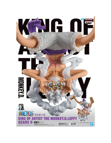 King of Artist. Figura Luffy Gear 5. One Piece Egghead  - King of Artist. Figura Luffy Gear 5. One Piece Egghead