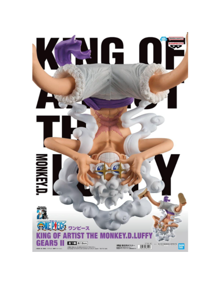 King of Artist. Figura Luffy Gear 5. One Piece Egghead  - King of Artist. Figura Luffy Gear 5. One Piece Egghead