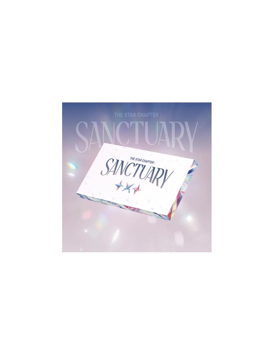 Tomorrow x Together (TxT) - SANCTUARY (Angel Version) (7th Mini Album)  -   Contenido:Package : 1 ea / W206 X H116 X D17 (mm)Boo