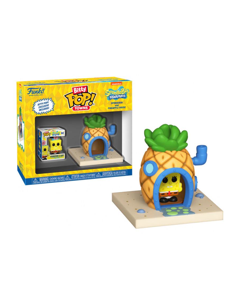 Funko Pop Bitty. Spongebob and Pineapple House. Spongebob Squarepants  - Funko Pop Bitty. Spongebob and Pineapple House. Spongeb