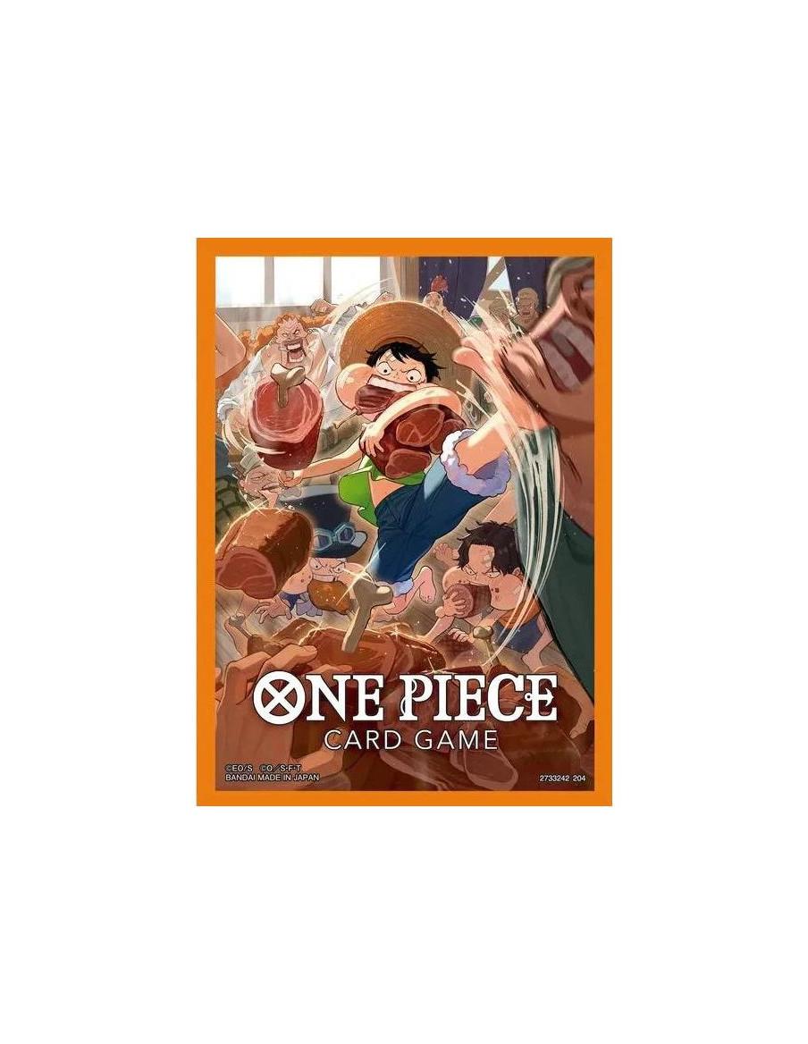 Sleeves One Piece TCG eating Luffy (70)  - 