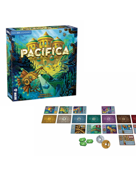 Pacifica La Ciudad Bajo el Mar. Juego de Mesa  - 