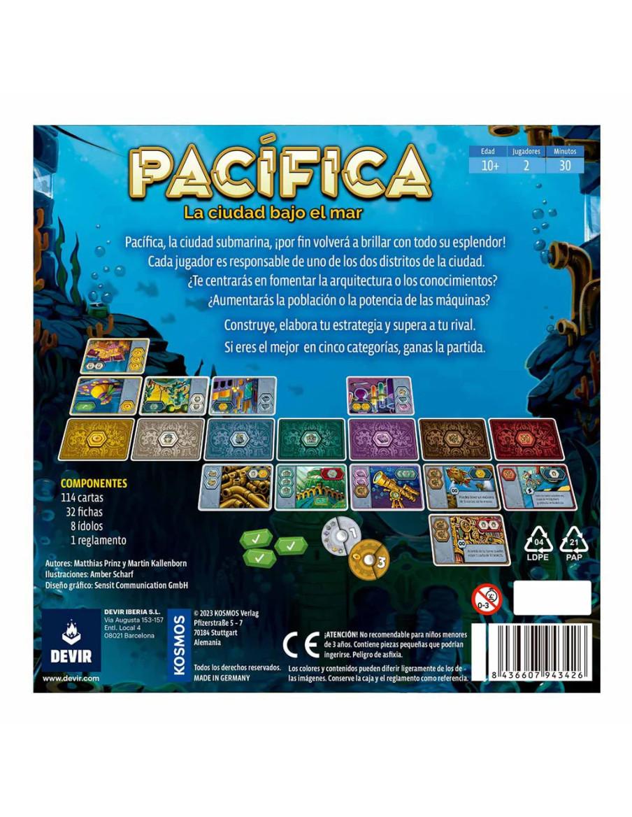 Pacifica La Ciudad Bajo el Mar. Juego de Mesa  - 