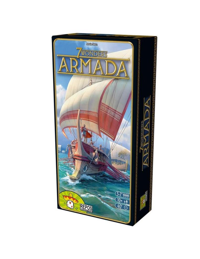 7 Wonders. Armada. KM0  - Juego de mesa abierto con material interior nuevo y precintado ¡Como nuevo! Este juego de mesa ha sido