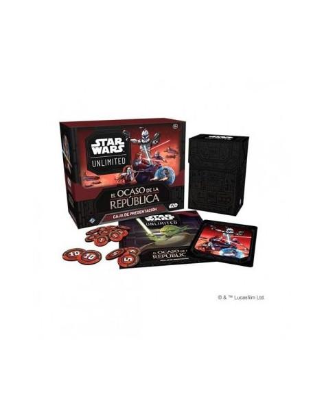 Caja de Presentación El Ocaso De La Republica SWU. Español  - Caja de Presentación  Star Wars Unlimited: El Ocaso de la Repúblic