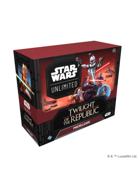 Caja de Presentación El Ocaso De La Republica SWU. Ingles  - Caja de Presentación  Star Wars Unlimited: El Ocaso de la República
