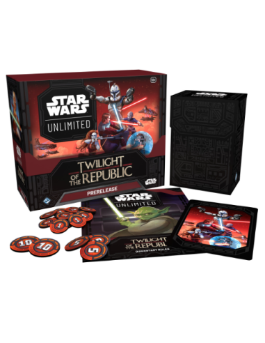 Star Wars Unlimited - El Ocaso De La Republica: Caja de Presentación (Inglés)  - Caja de Presentación  Star Wars Unlimited: El O