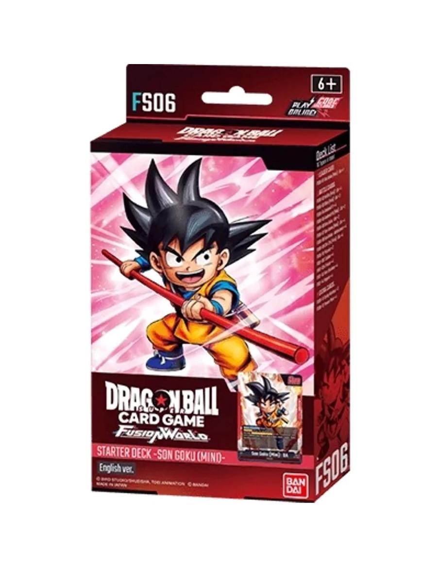 Fusion World: Son Goku Starter Deck FS06  - - One booster pack [FB04] is included in [FS06] &amp; [FS07]!- Numerous new characte