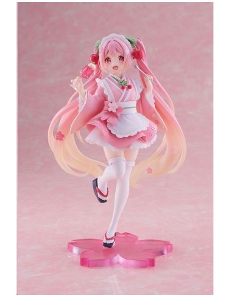 Figura Sakura Miku Japanese Cafe Newley Written. Hatsune Miku (20cm)  -