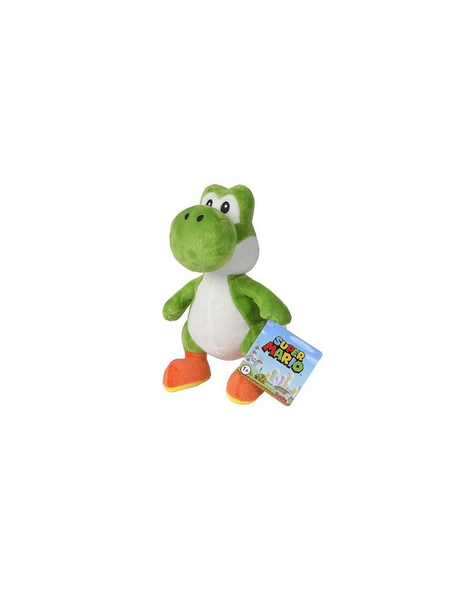 Peluche Yoshi 20cm  - Peluche del amigo verde de Super Mario de aproximadamente 20cm de altura