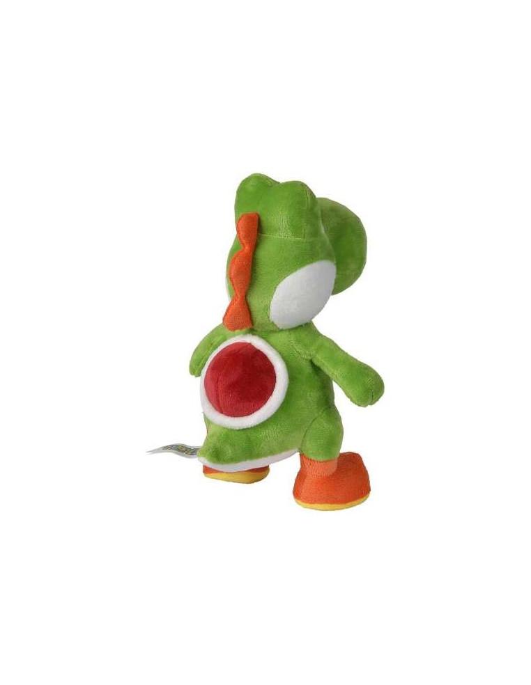 Peluche Yoshi 20cm  - Peluche del amigo verde de Super Mario de aproximadamente 20cm de altura
