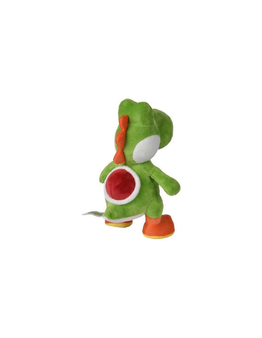 Peluche Yoshi 20cm  - Peluche del amigo verde de Super Mario de aproximadamente 20cm de altura