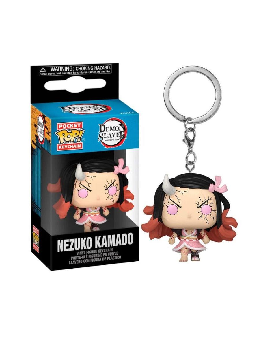 Pop Keychain. Nezuko Kamado. Demon Slayer  - Pop Keychain. Nezuko Kamado. Demon Slayer
