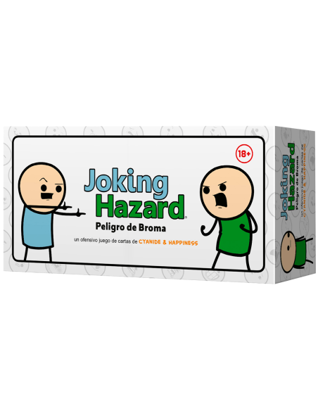 Joking Hazard Peligro de Broma. Juego de Mesa (Español)  - Humor no apto para ofendiditos Un ofensivo juego de cartas de adultos
