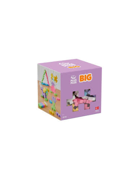 Cubo BIG Pastel Mix 100 pcs  - ¡Juego libre con 100 piezas de colores!  Este set de juego fomenta la creatividad y habilidades m