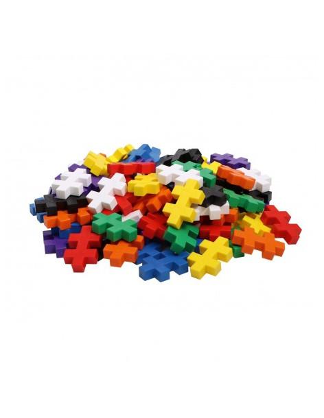 Cubo BIG Basico Mix 100 pcs  - ¡Juego libre con 100 piezas de colores!  Este set de juego fomenta la creatividad y habilidades m 2