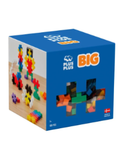 Cubo BIG Basico Mix 100 pcs  - ¡Juego libre con 100 piezas de colores!  Este set de juego fomenta la creatividad y habilidades m