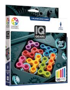 IQ Gears  - ¡IQ Gears pondrá tu cerebro a toda velocidad! ¿Puedes colocar todos los engranajes en el tablero de juego? cuando te