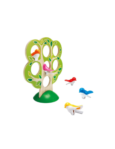 La Casita del Árbol  - ¿Podrás descubrir dónde se posan los pájaros al llegar a su árbol? Utiliza las pistas de los 60 desafíos 