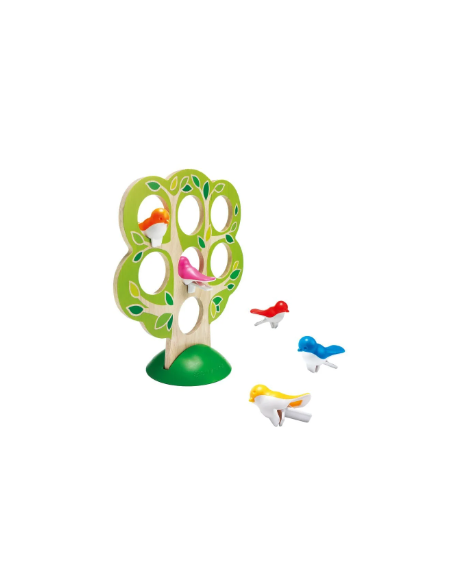 La Casita del Árbol  - ¿Podrás descubrir dónde se posan los pájaros al llegar a su árbol? Utiliza las pistas de los 60 desafíos 